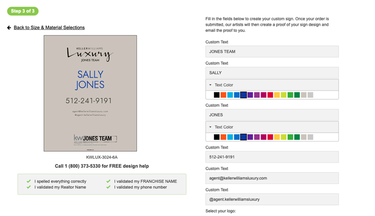 Oakley Signs & Graphics | Luxury Real Estate Signs