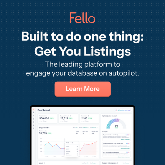 Fello: Turn your database into a 24/7 listing engine