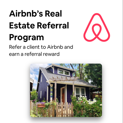 Airbnb Real Estate Referral Program