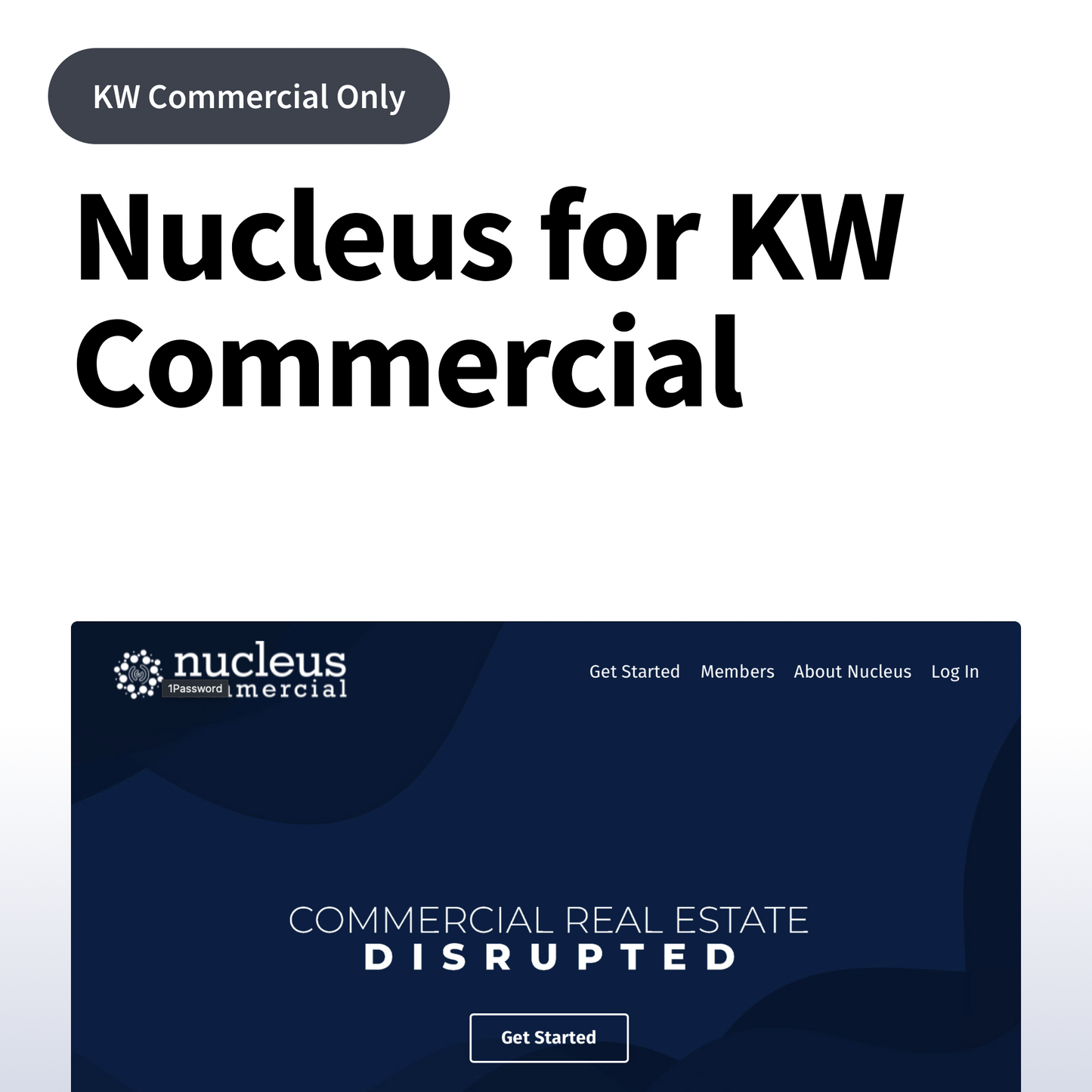 Nucleus for KW Commercial