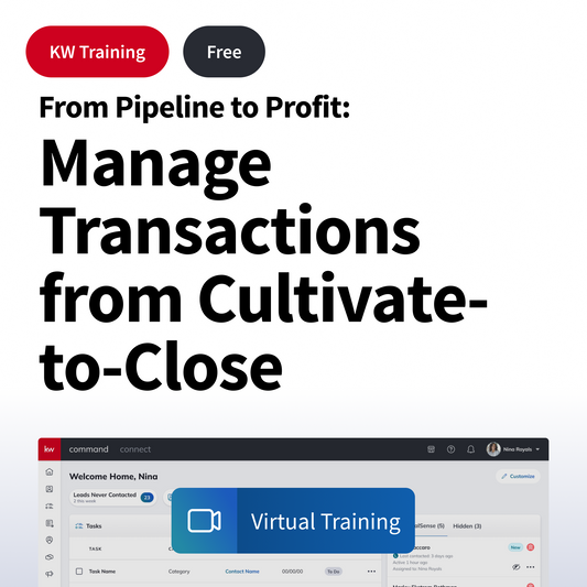 From Pipeline to Profit: Manage Your Transactions from Cultivate to Close