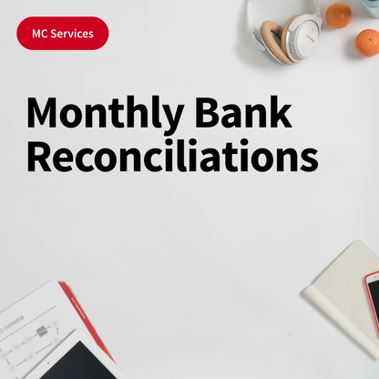 Monthly Bank Reconciliations