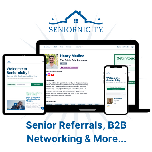 Seniornicity: Your #1 Referral Source for Seniors