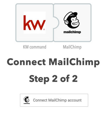 Mailchimp and KW Command Sync