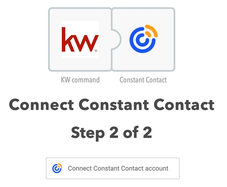 Constant Contact and KW Command