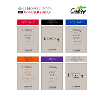 Oakley Signs & Graphics  | Luxury Real Estate Signs