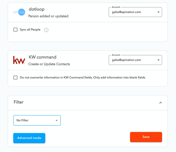 Dotloop and KW Command