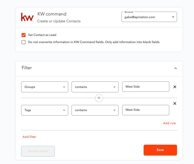 Lofty and KW Command